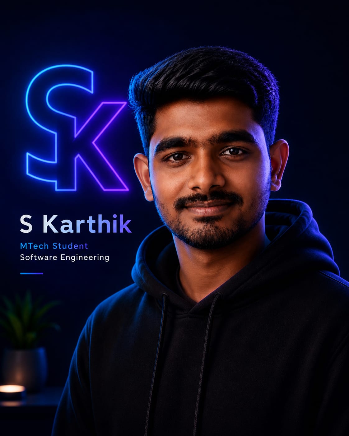 S Karthik Portrait